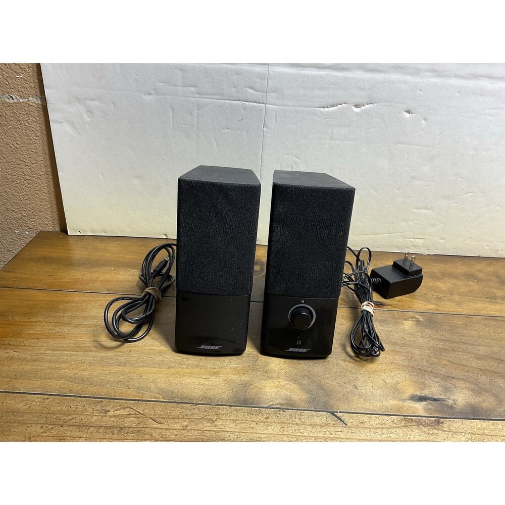 Bose Companion 2 Series III Multimedia Speaker System Black